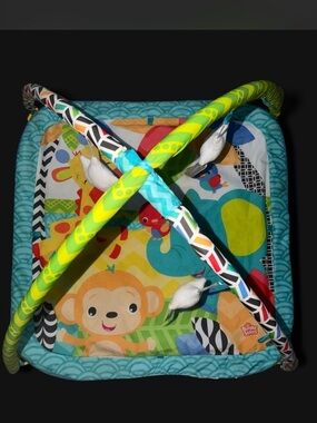 Bright Starts Turquoise & Lime Infant Play Gym
